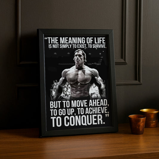 Poster Photo Musculation - The Meaning Of Life