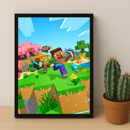 Cadre photo Minecraft - Bedrock