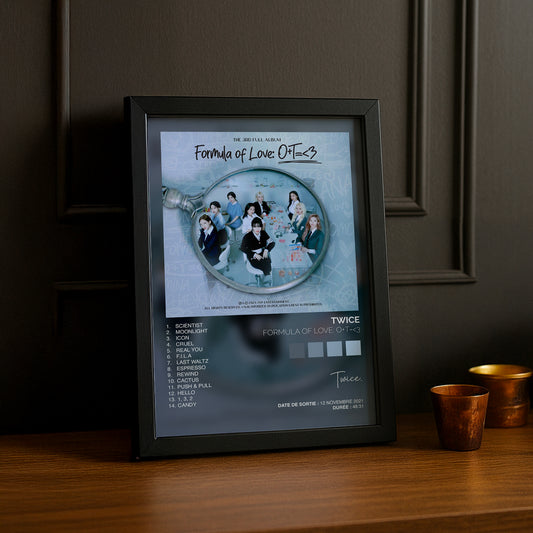 Cadre Photo K-Pop - Twice Formula Of Love