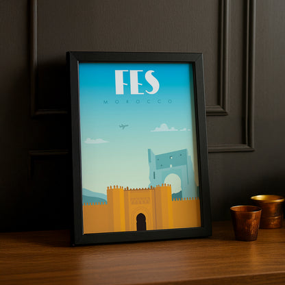 Fes Maroc - Poster