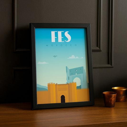 Fes Maroc - Poster