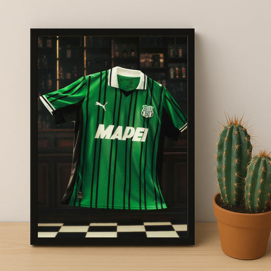 Poster Maillot Football - Sassuolo Kit 25-26