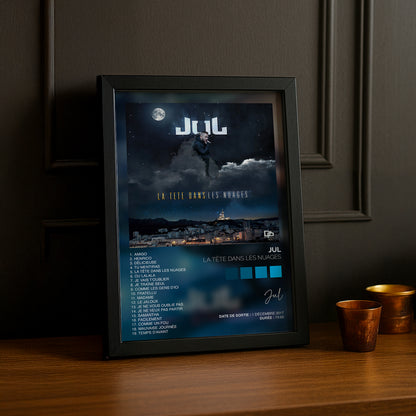 Poster Jul - Album La tête dans les nuages
