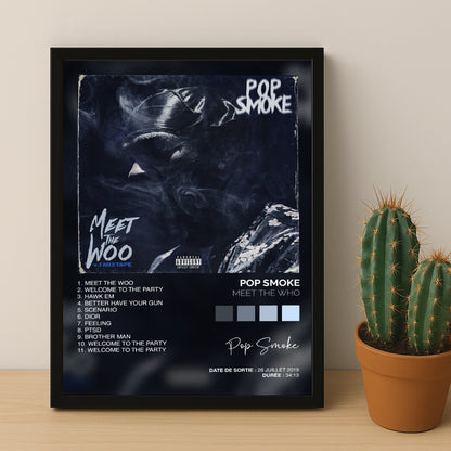 Poster Pop Smoke - Album Meet The Who