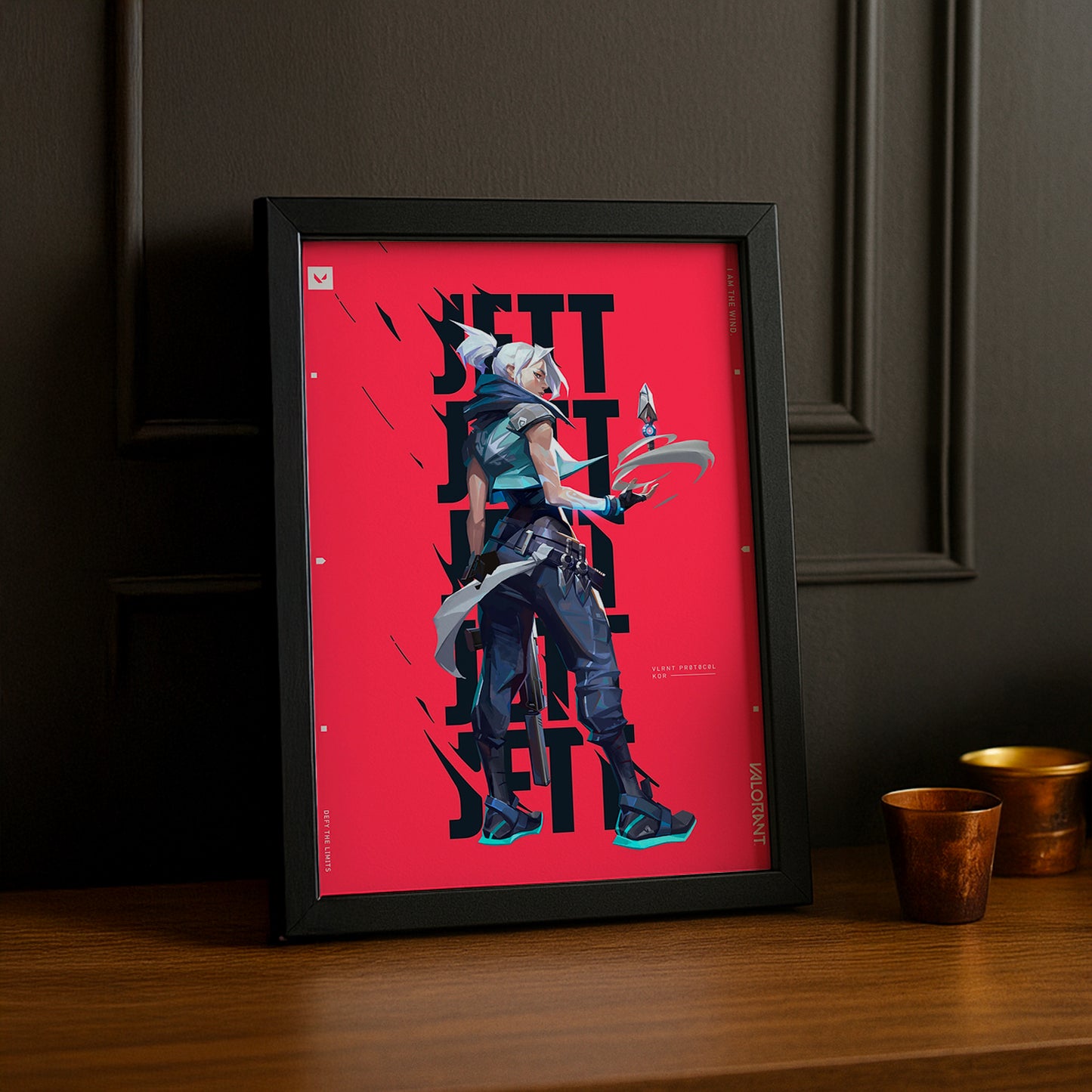 Cadre Photo Valorant - Jett