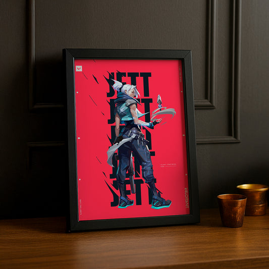 Cadre Photo Valorant - Jett