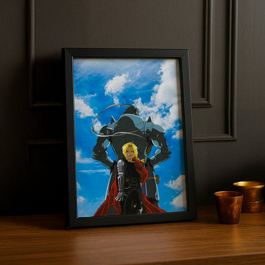 Cadre Photo Full Metal Alchemist - Edward x Alphonse