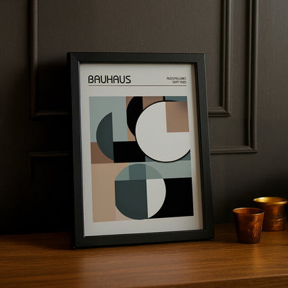 Cadre photo Bauhaus Ausstellung Sept 1925