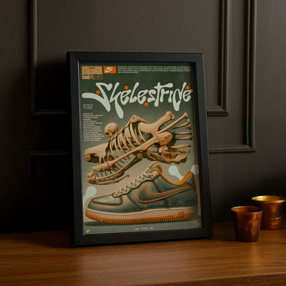 Poster Nike Air Force Skelestrine
