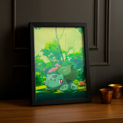 Cadre photo de Bulbizarre Pokémon