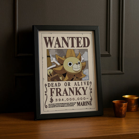 Cadre photo One Piece - Wanted Franky