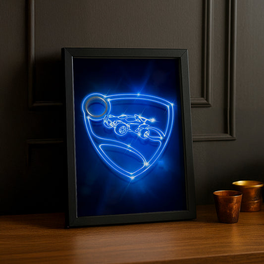 Cadre Photo Rocket League - Blue Logo