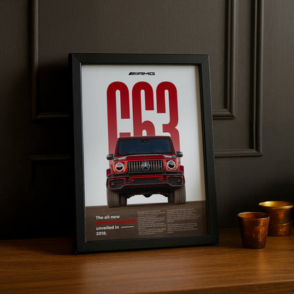 Poster Voitures - Mercedes G63