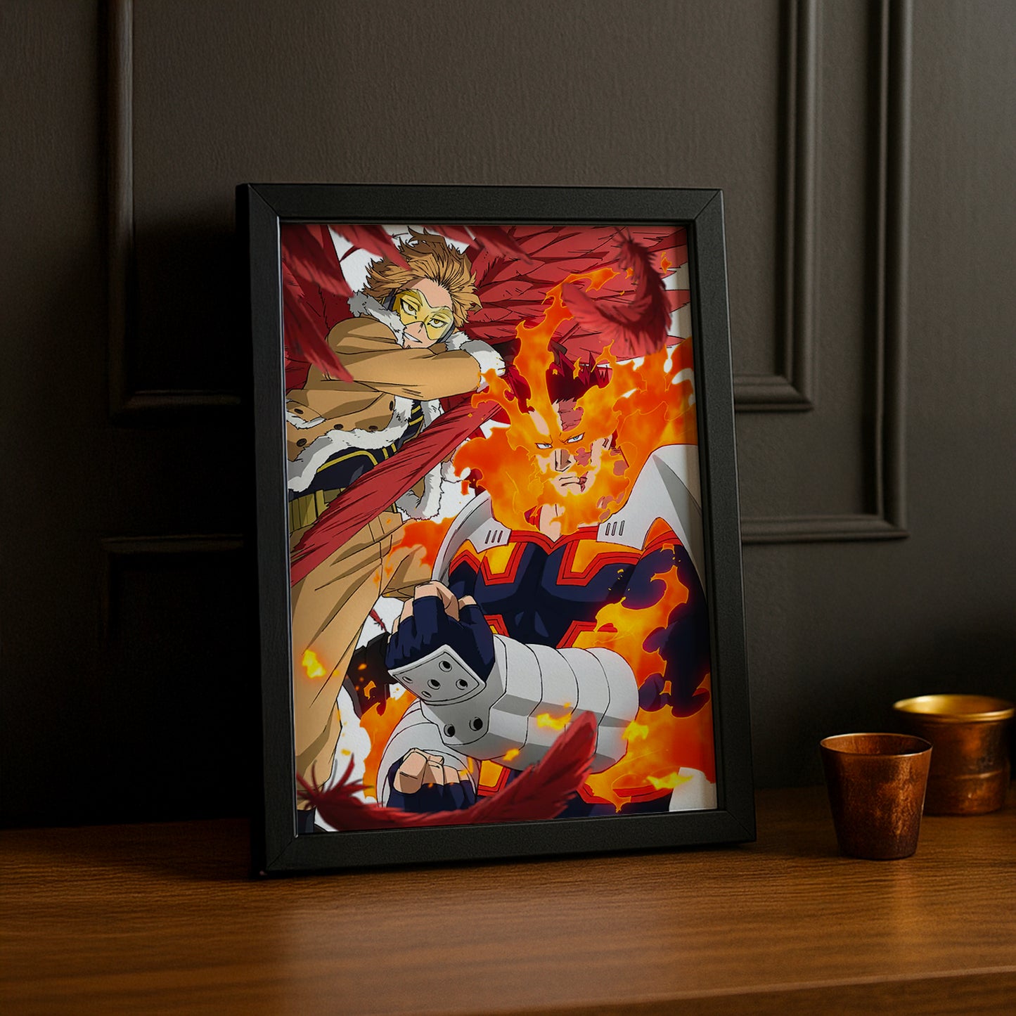 Cadre Photo My Hero Academia - Enji Todoroki