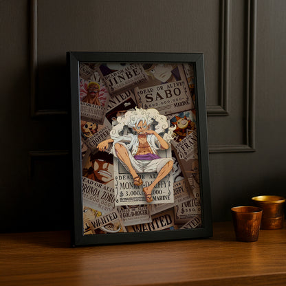 Cadre photo Luffy One Piece Gear