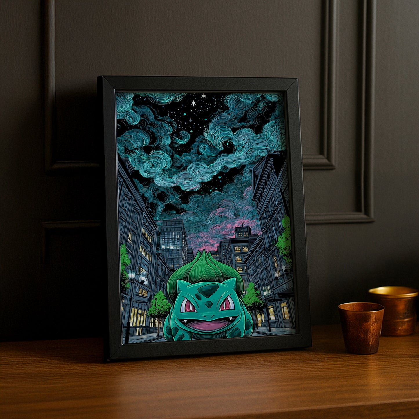 Cadre Photo Pokémon - Bulbizarre Street