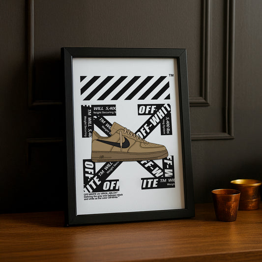 Cadre photo Air Force 1 x Off-White