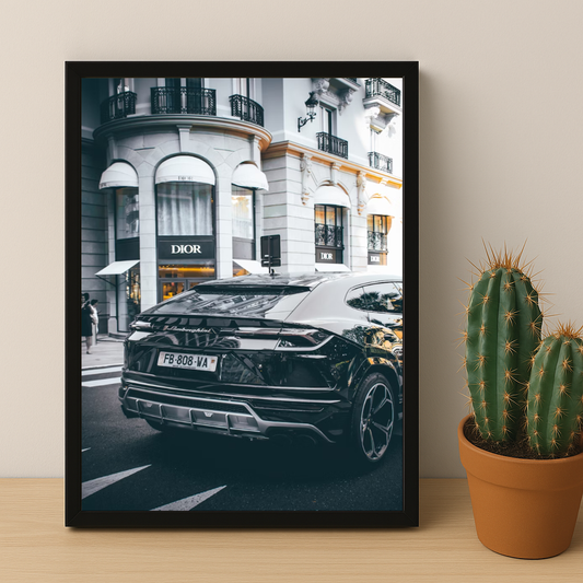 Cadre photo Dior Lamborghini