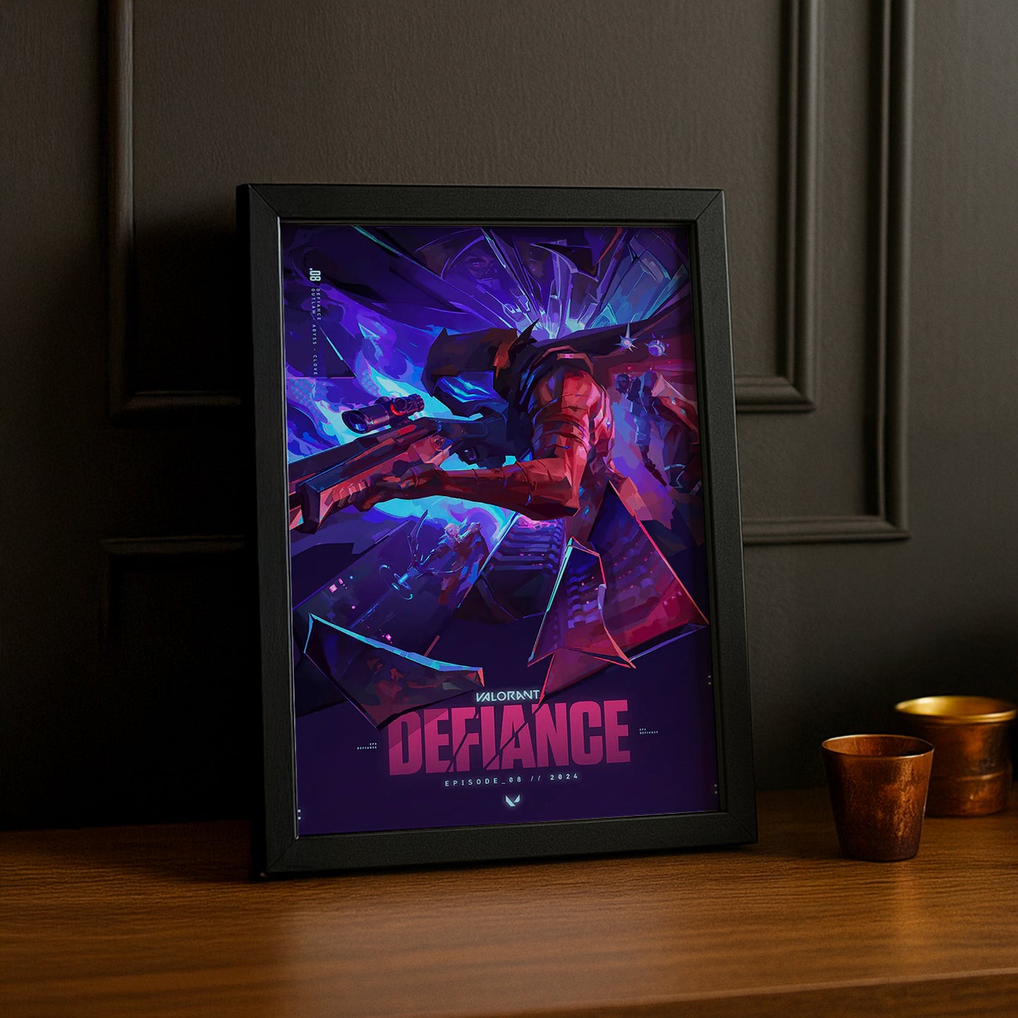 Cadre Photo Valorant - Defiance