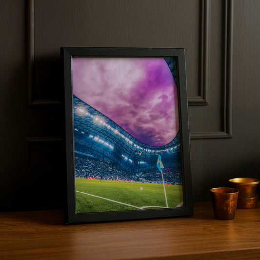 Cadre photo Olympique de Marseille Stade Vélodrome