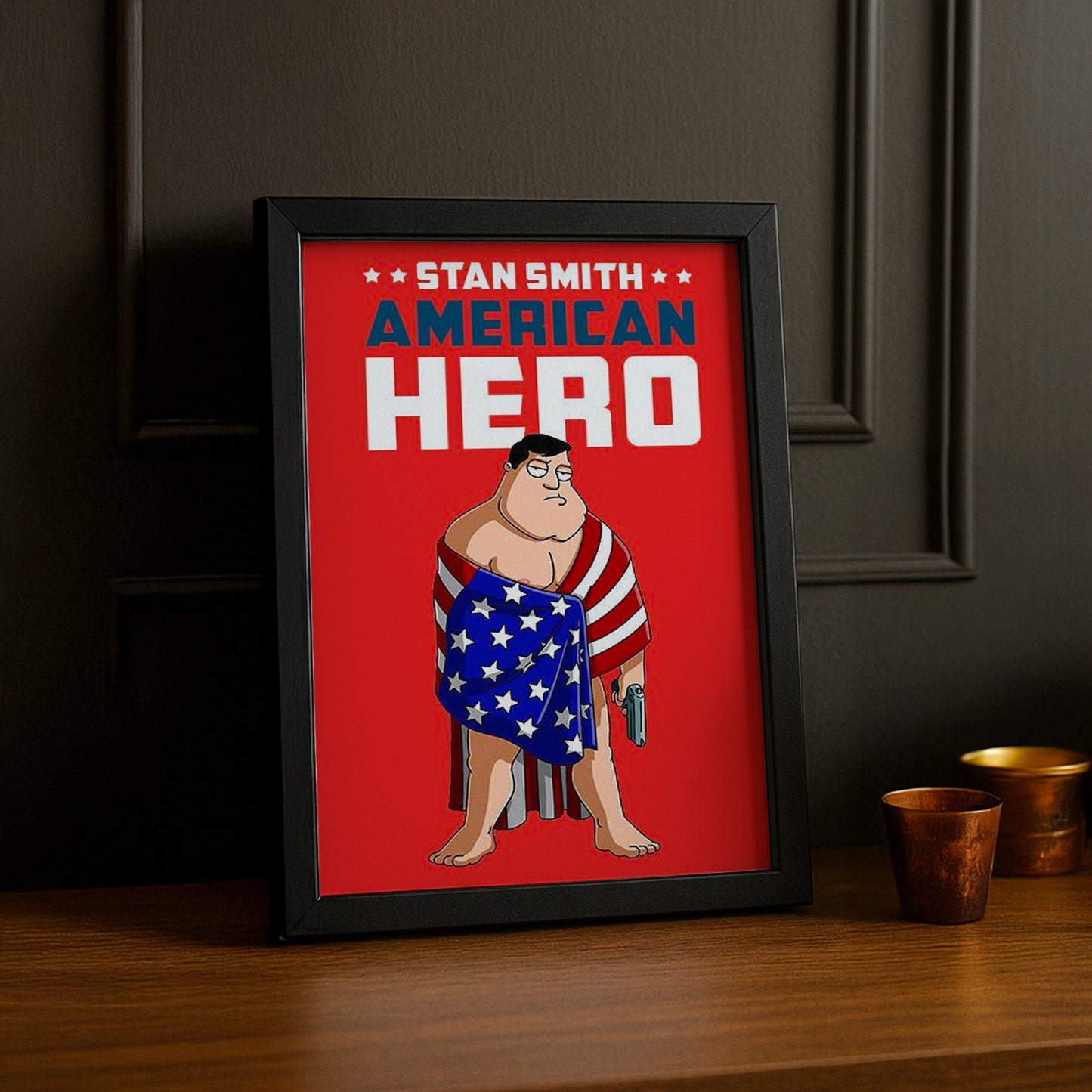 Cadre Photo American Dad - Hero