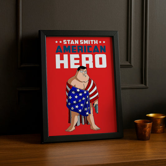 Cadre Photo American Dad - Hero