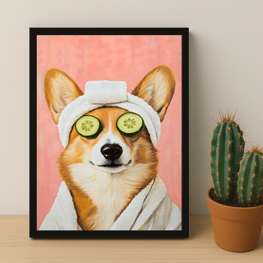 Chien concombre - Poster