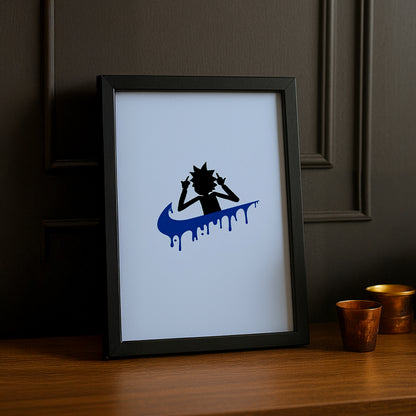 Poster Nike Rick & Morty