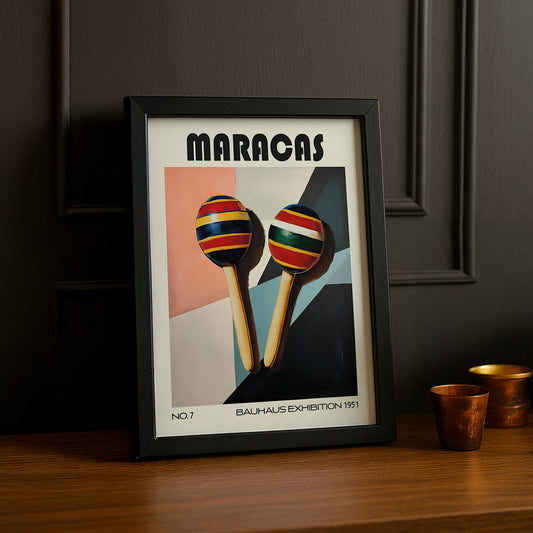 Cadre photo Bauhaus Maracas
