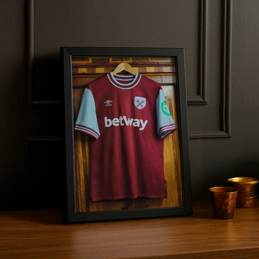 Cadre photo - Maillot West Ham 25-26