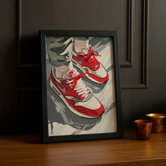 Cadre Photo Nike - Air Max Rouge