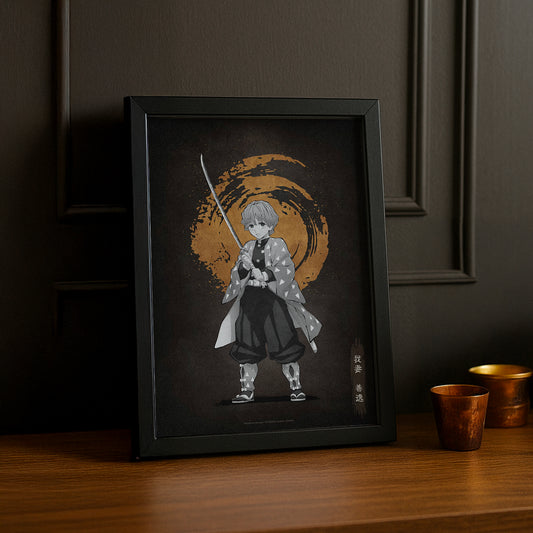 Cadre Photo Demon Slayer - Zenitsu Agatsuma