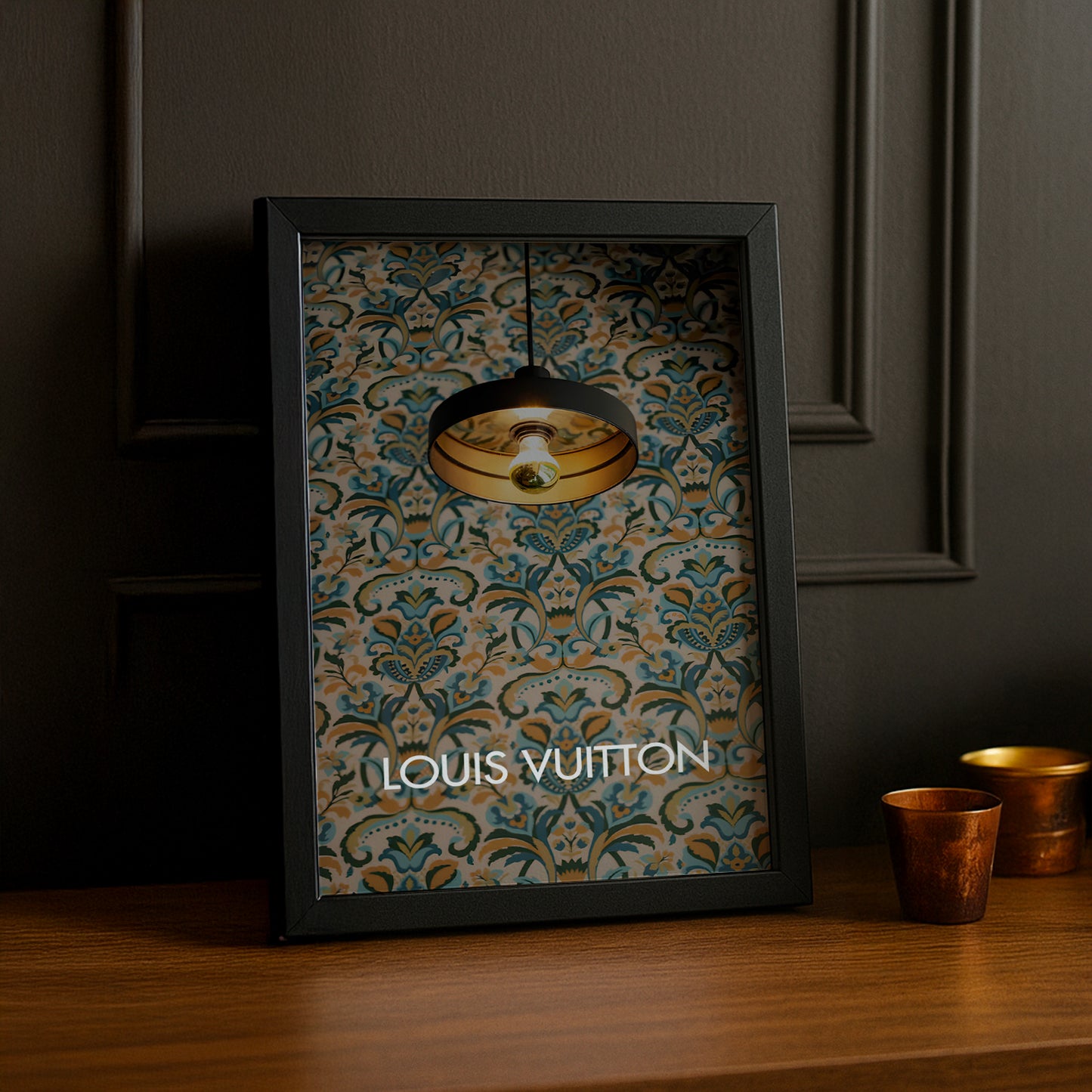 Cadre photo Louis Vuitton Lampe