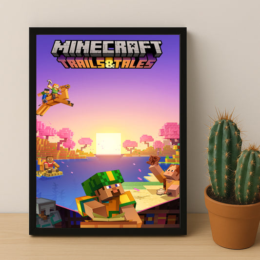 Cadre photo Minecraft - Trails & Tales