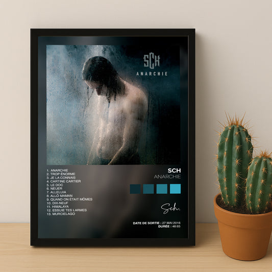 Poster SCH - Album Anarchie