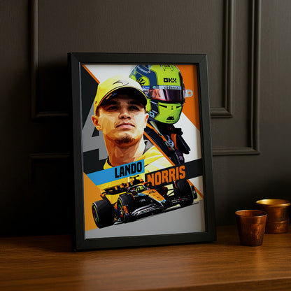 Cadre photo Lando Norris Formule 1