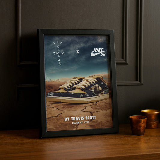 Poster Nike SB x Travis Scott