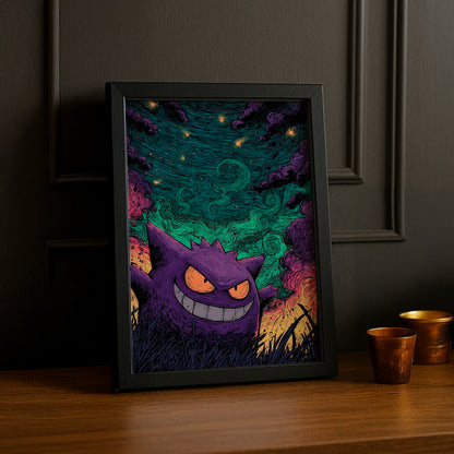 Cadre Photo Pokémon - Dark Gengar
