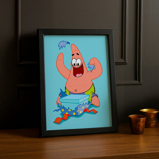 Cadre Photo Bob L'Éponge - Patrick Étoile Cadeau