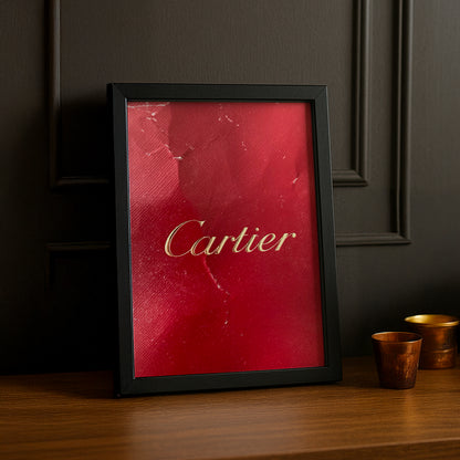 Cadre photo Cartier - Logo
