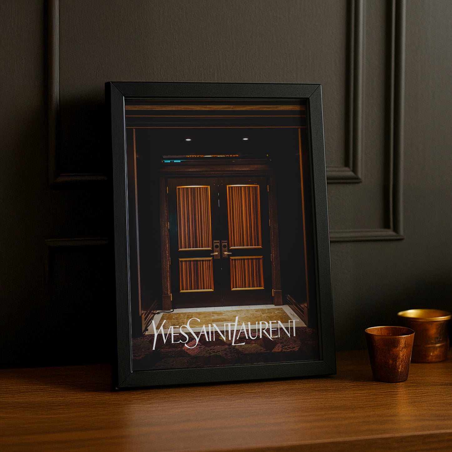 Cadre photo Yves Saint Laurent - Aesthetic Door