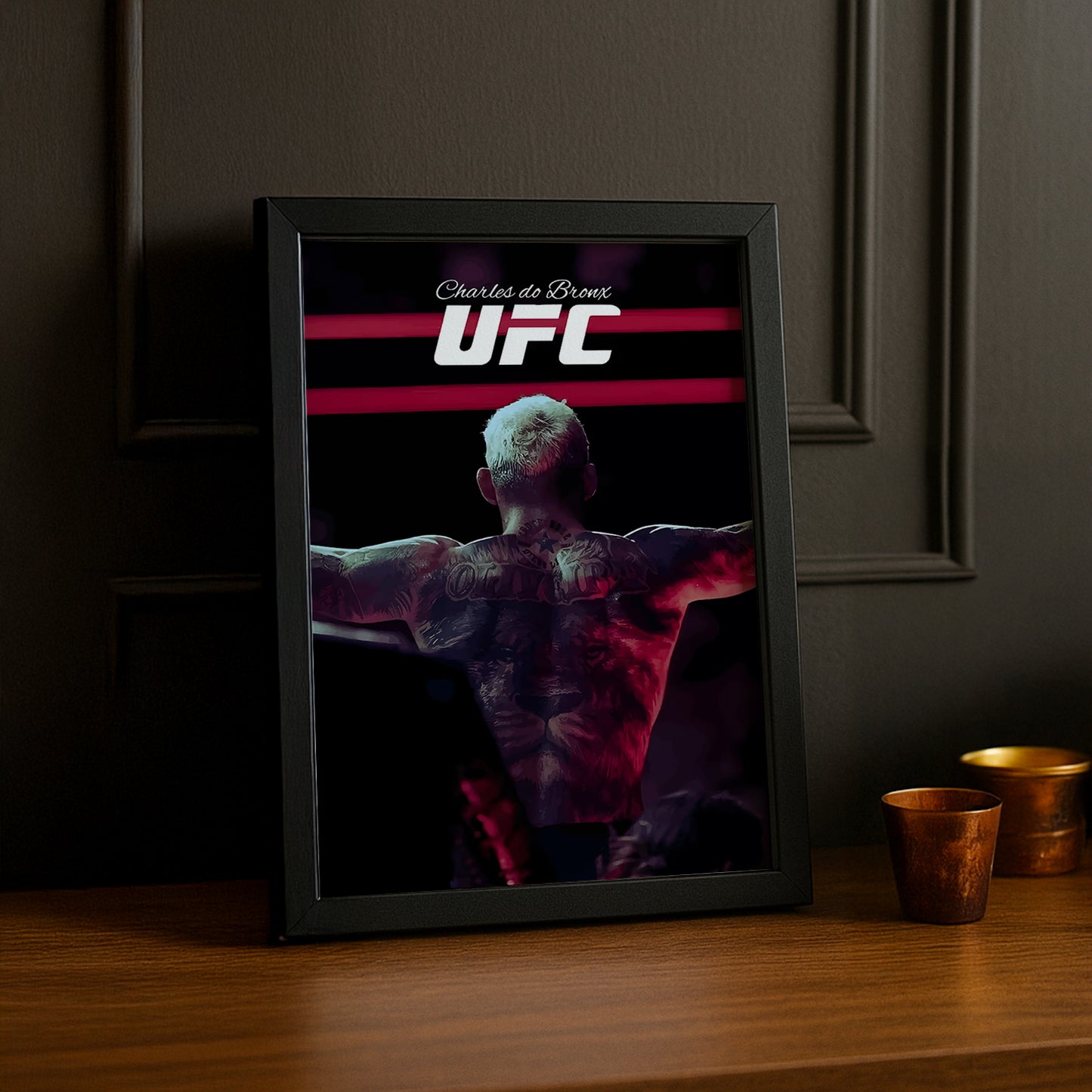 Cadre photo UFC - Charles Do Bronx Oliveira