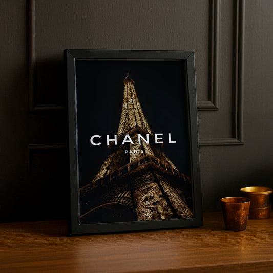 Poster Photo Chanel - Tour Eiffel