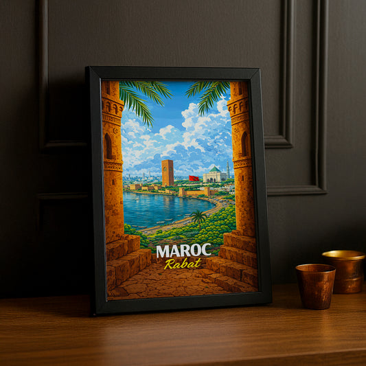 Cadre Photo Afrique - Maroc Rabat