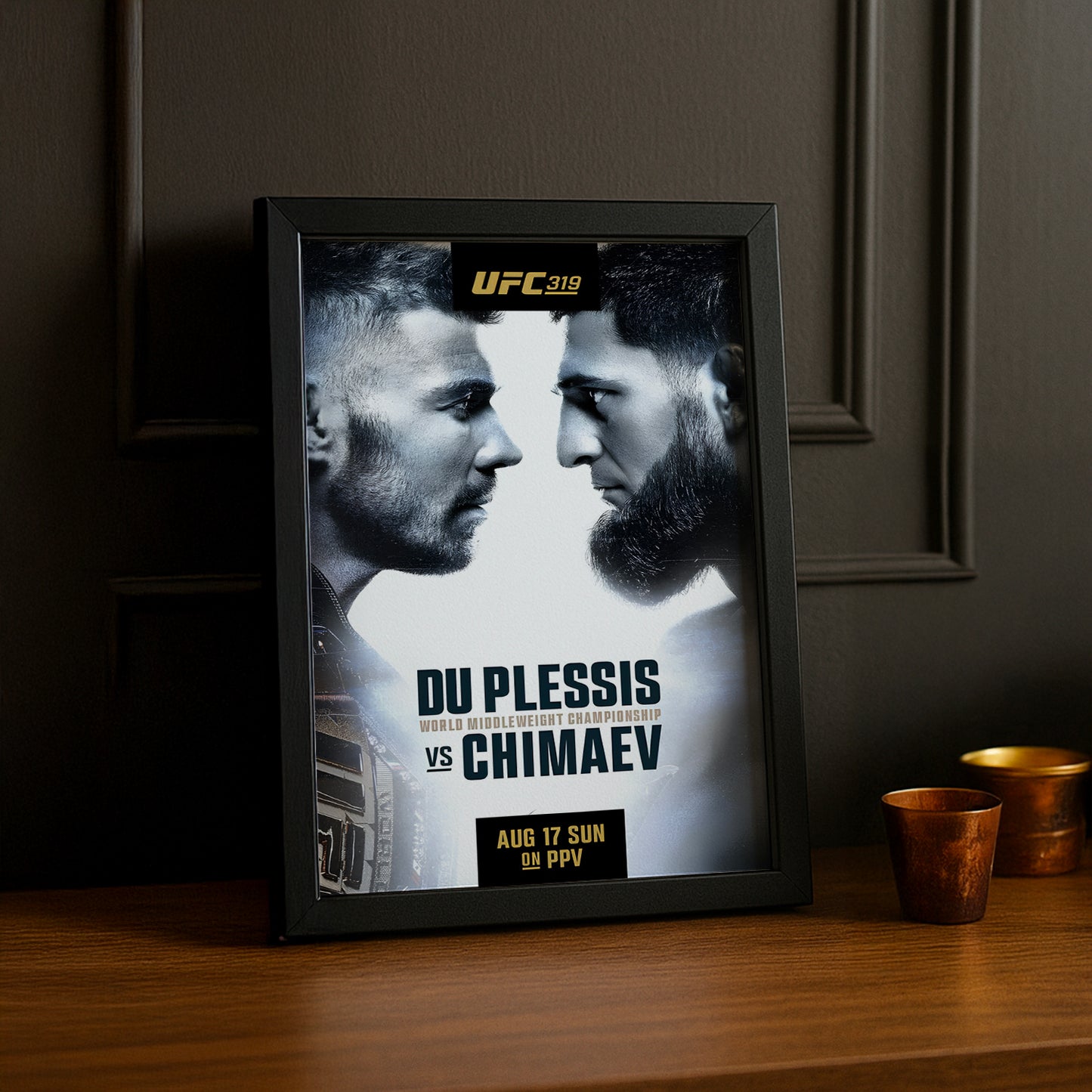 Cadre photo - UFC 319 Du Plessis vs Chimaev