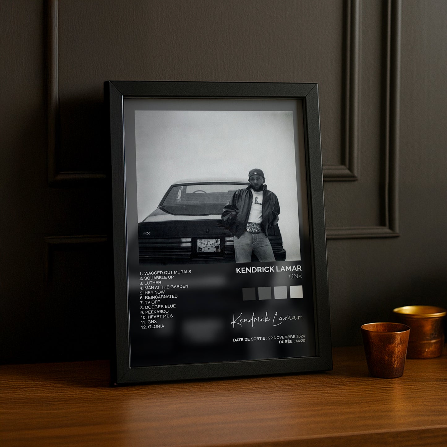 Poster Kendrick Lamar - Album GNX