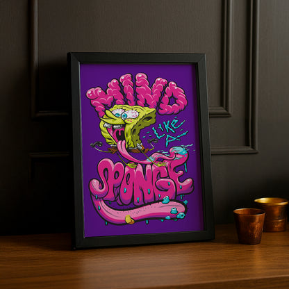 Cadre Photo Bob L'Éponge - Mind like a Sponge