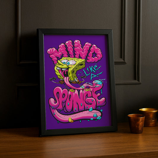 Cadre Photo Bob L'Éponge - Mind like a Sponge