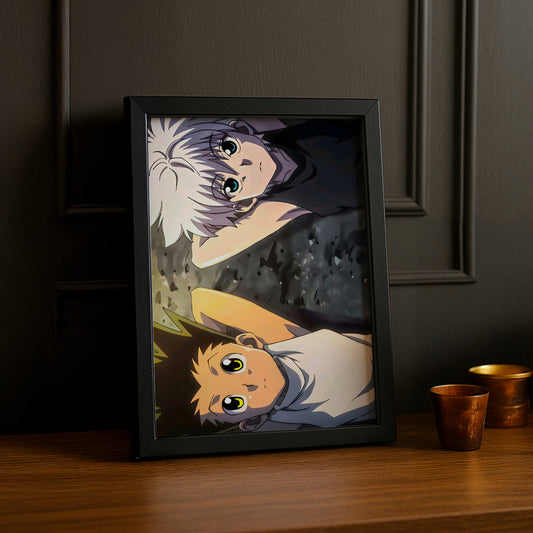 Cadre Photo Hunter x Hunter - Kirua x Gon Best friends