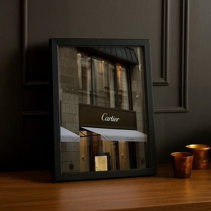 Cadre photo Cartier - Paris